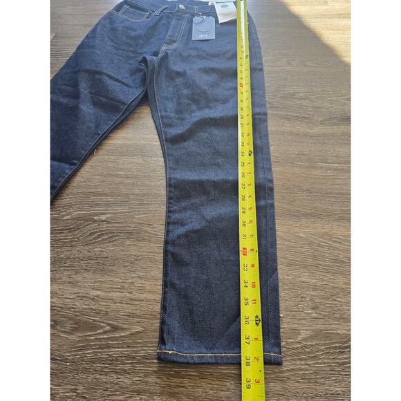 Levi’s Selvedge Japanese Fabric High Rise Boyfriend Jeans 30×27 NWT Streetwear - Picture 12 of 12